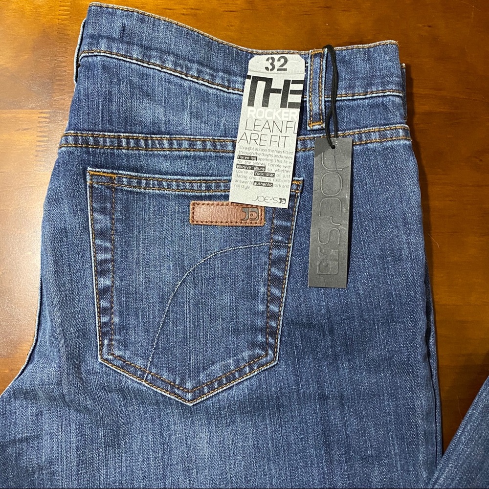 NWT💋Joe’s Jeans The Rocker Lean Fit Flares sz 32 - Picture 3 of 8